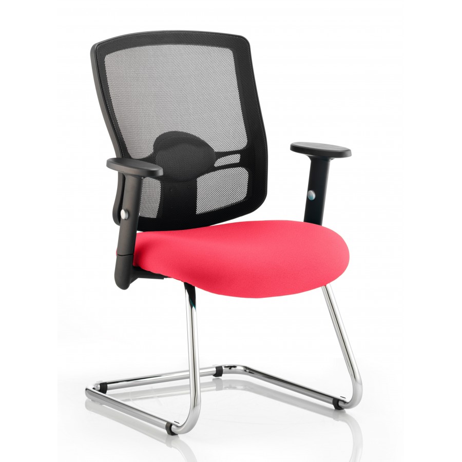 Portland Mesh Bespoke Cantilever Boardroom Chair